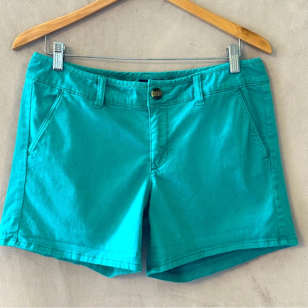 American Eagle Outfitters green midi shorts